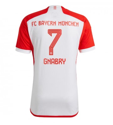 Bayern Munich Serge Gnabry #7 Koszulka Podstawowych 2023-24 Krótki Rękaw